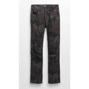 Prana Halle Straight Pant II in Charcoal Camo *Short 28” Inseam* 1971031